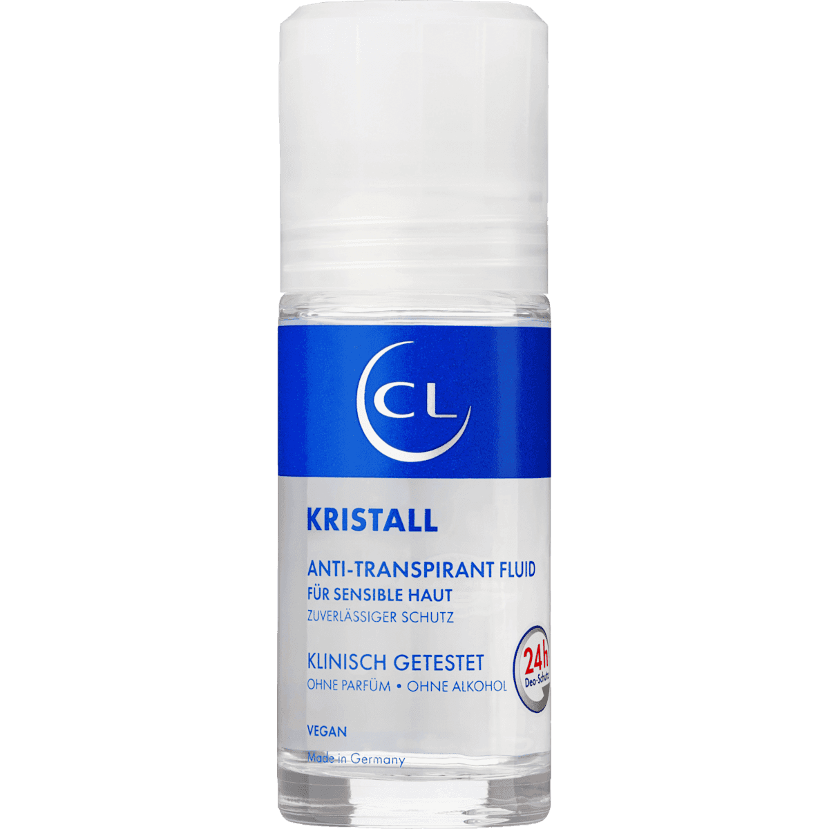 CL anti-transpirant Déodorant bille Kristall Mineral Fluid extra sensitive, 50 ml — منتج ألماني أصلي في المغرب
