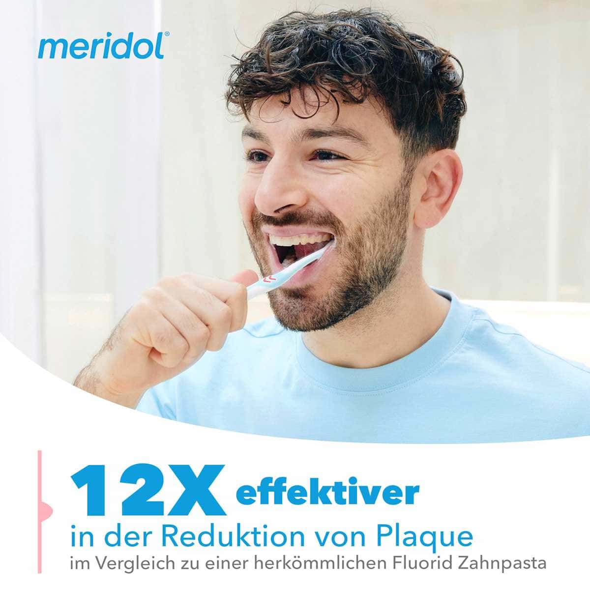 meridol Dentifrice protection des gencives (2 x 75 ml), 150 ml (meridol Zahnpasta Zahnfleischschutz (2 x 75 ml), 150 ml) — produit allemand authentique au Maroc