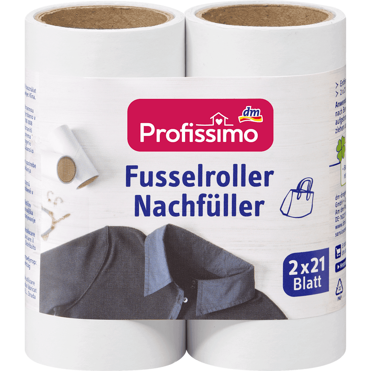 Profissimo Fusselroller refill, 2 pcs — authentic German product in Morocco