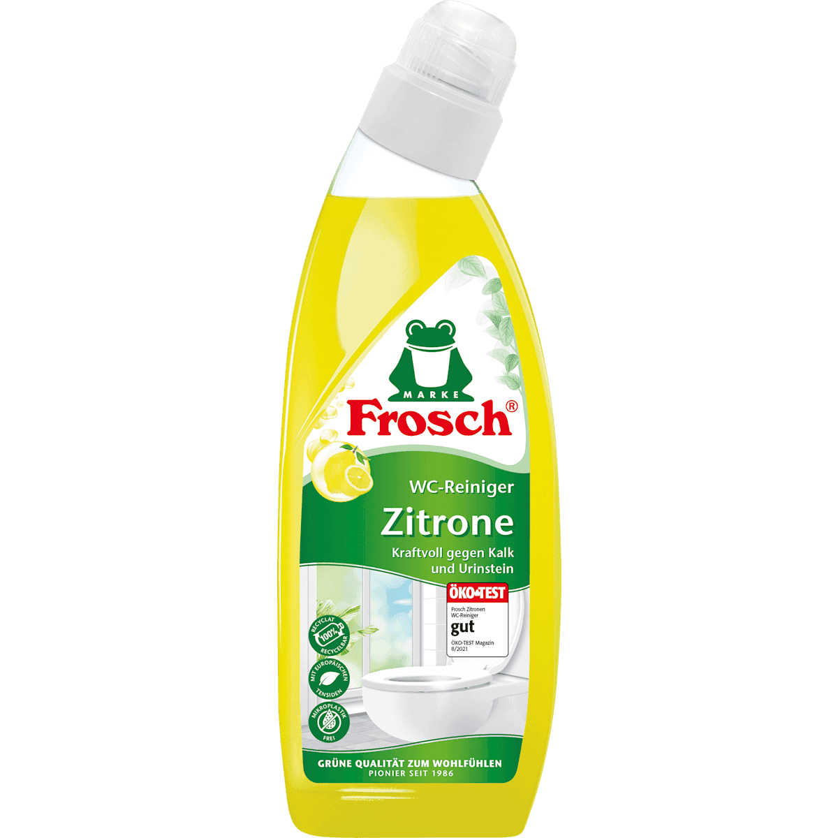 Frosch Nettoyant WC citron, 750 ml (Frosch WC-Reiniger Zitrone, 750 ml) — produit allemand authentique au Maroc