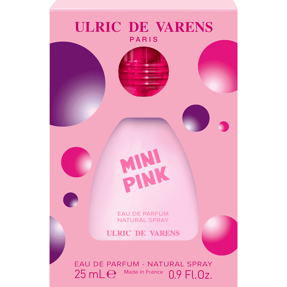 ULRIC DE VARENS Mini Pink Water Fragrance, 25 ml (ULRIC DE VARENS Mini Pink Eau de Parfum, 25 ml) — authentic German product in Morocco