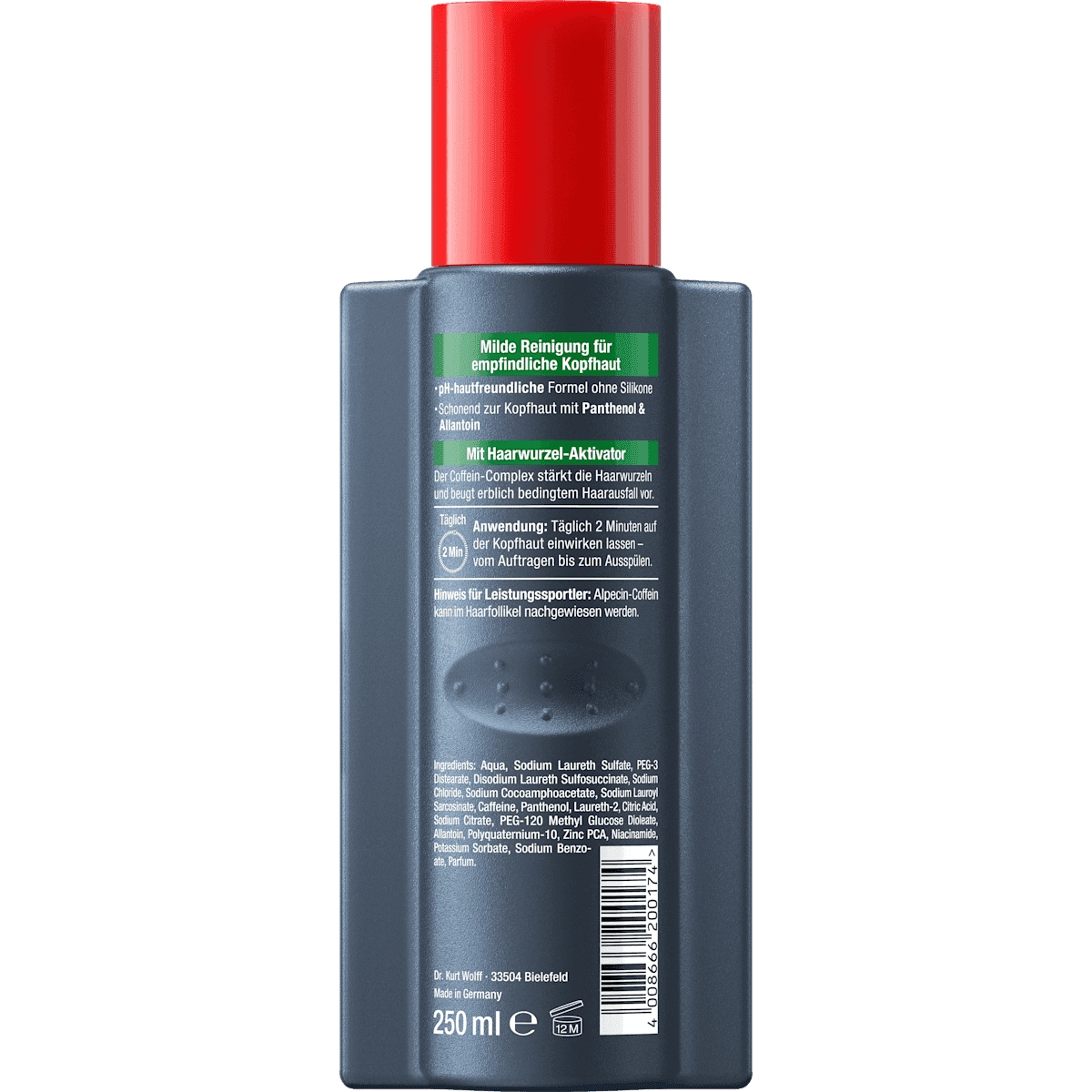 Alpecin Shampooing Sensitiv S1, 250 ml (Alpecin Shampoo Sensitiv S1, 250 ml) — منتج ألماني أصلي في المغرب