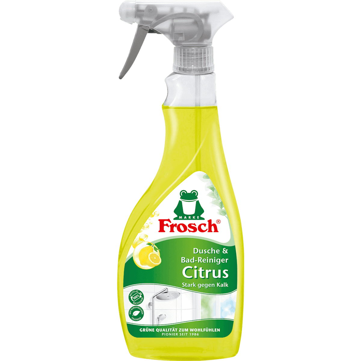 Frosch Cleanser salle bath Citrus, 500 ml (Frosch Badreiniger Citrus, 500 ml) — authentic German product in Morocco