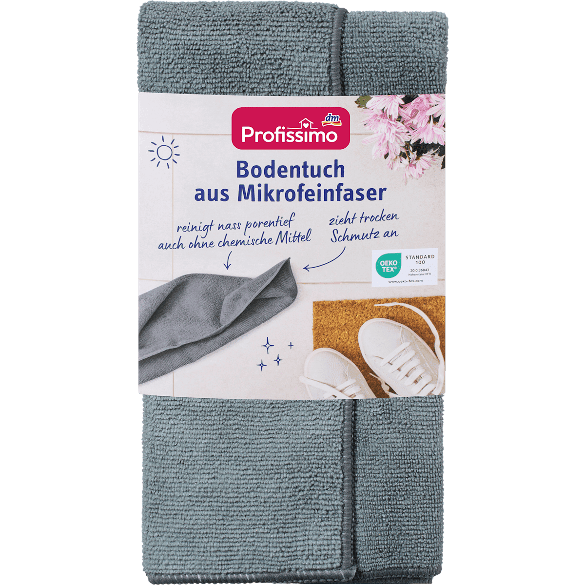 Profissimo Bodentuch aus Mikrofeinfaser, 1 pc (Profissimo Bodentuch aus Mikrofeinfaser, 1 St) — authentic German product in Morocco