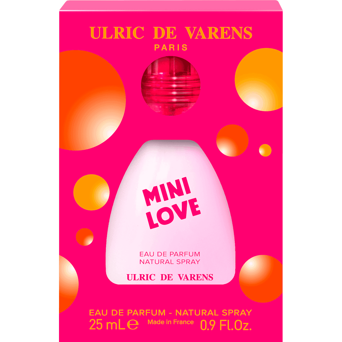 ULRIC DE VARENS Mini Love Water Fragrance, 25 ml (ULRIC DE VARENS Mini Love Eau de Parfum, 25 ml) — authentic German product in Morocco