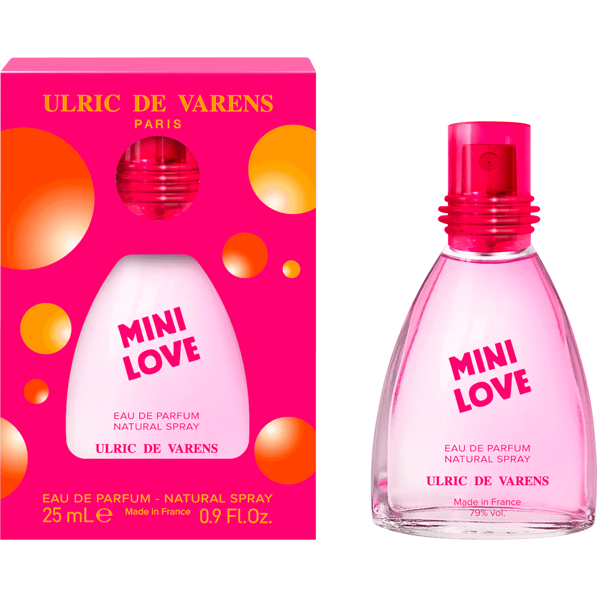 ULRIC DE VARENS Mini Love Water Fragrance, 25 ml (ULRIC DE VARENS Mini Love Eau de Parfum, 25 ml) — authentic German product in Morocco