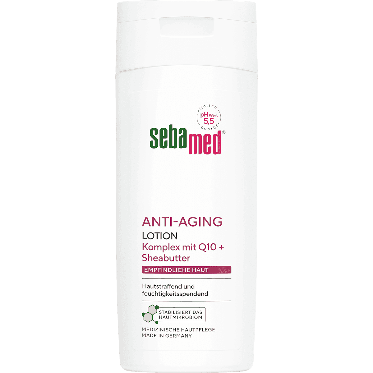 sebamed Lait corporel Anti Aging, 200 ml — produit allemand authentique au Maroc