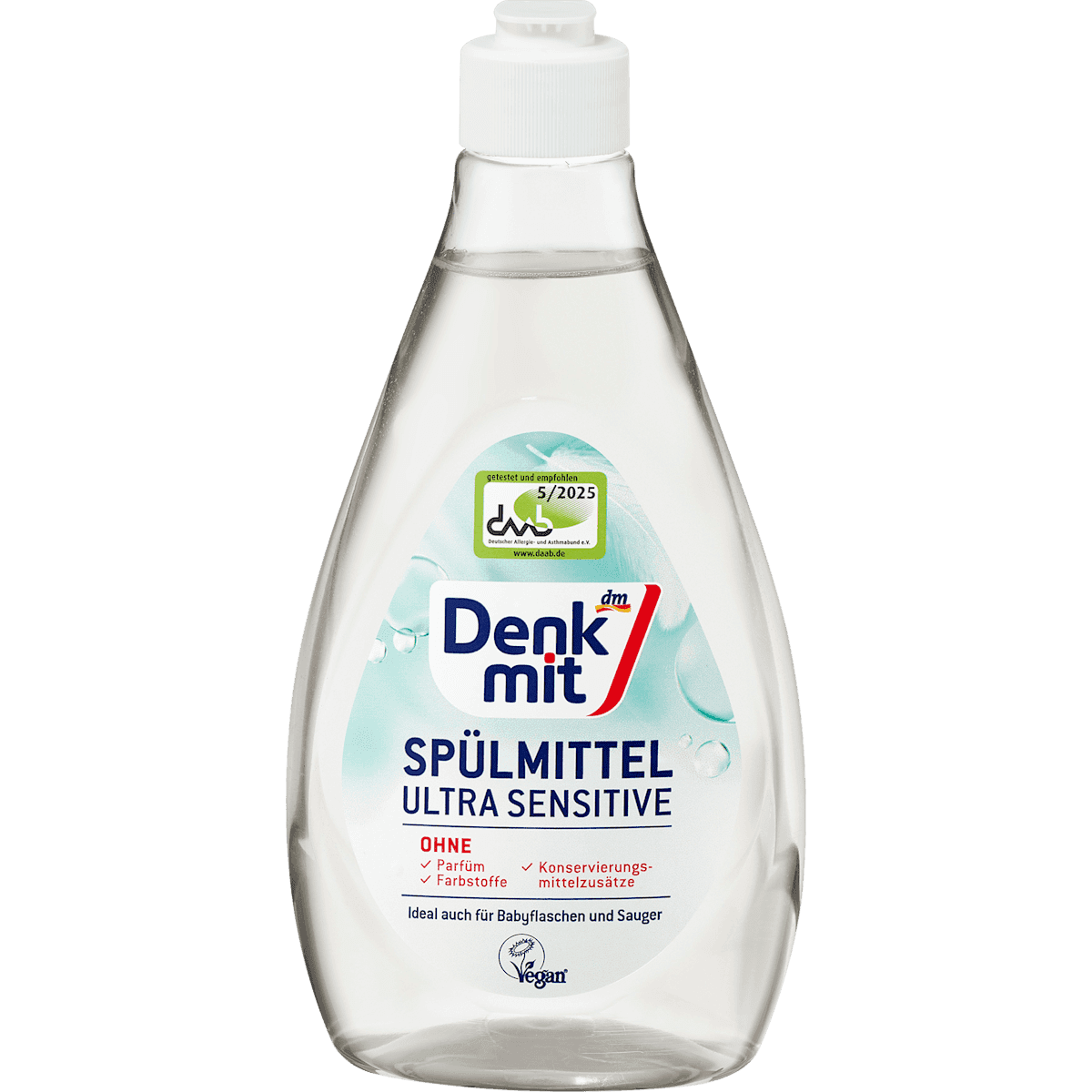 Denkmit Liquide vaisselle Ultra Sensitive, 500 ml — منتج ألماني أصلي في المغرب