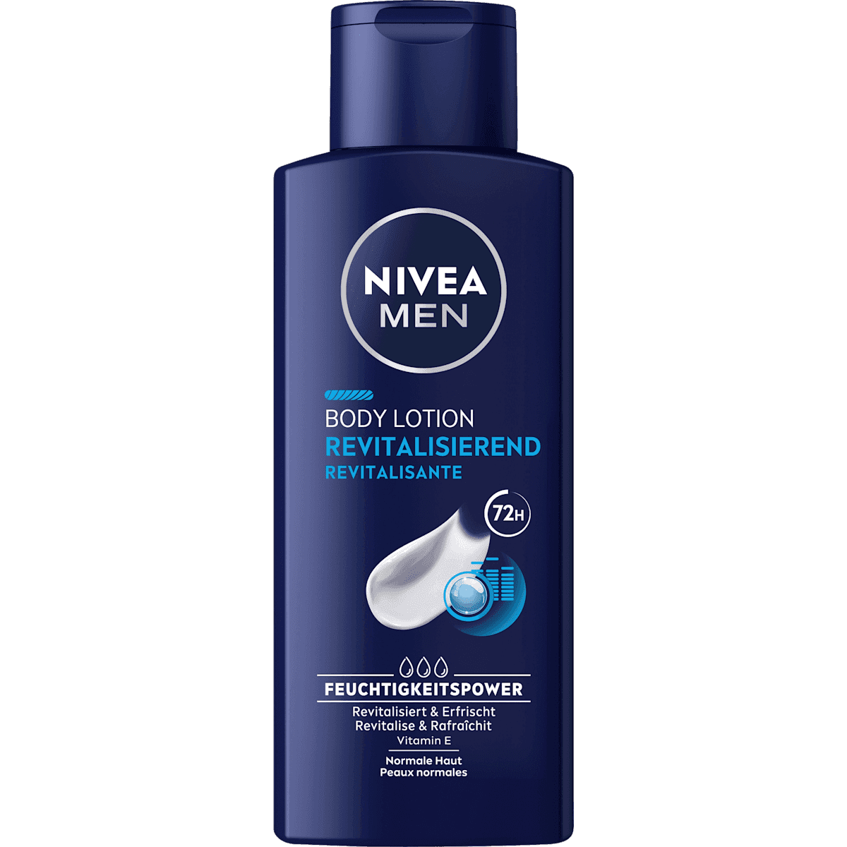 NIVEA MEN body lotion revitalisierend, 250 ml — authentic German product in Morocco