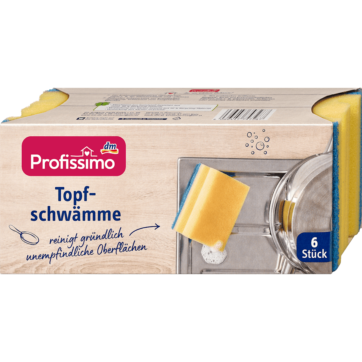 Profissimo r Spongesécurer, 6 pcs — authentic German product in Morocco