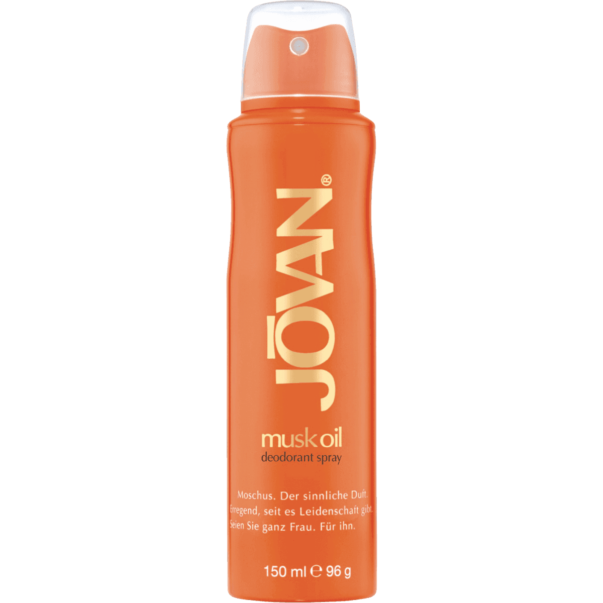 Jovan Déodorant spray Musk Oil, 150 ml — produit allemand authentique au Maroc