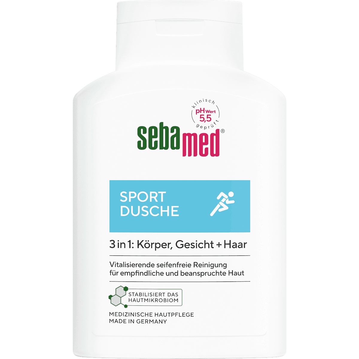 sebamed Gel douche Sport 3in1, 200 ml — منتج ألماني أصلي في المغرب