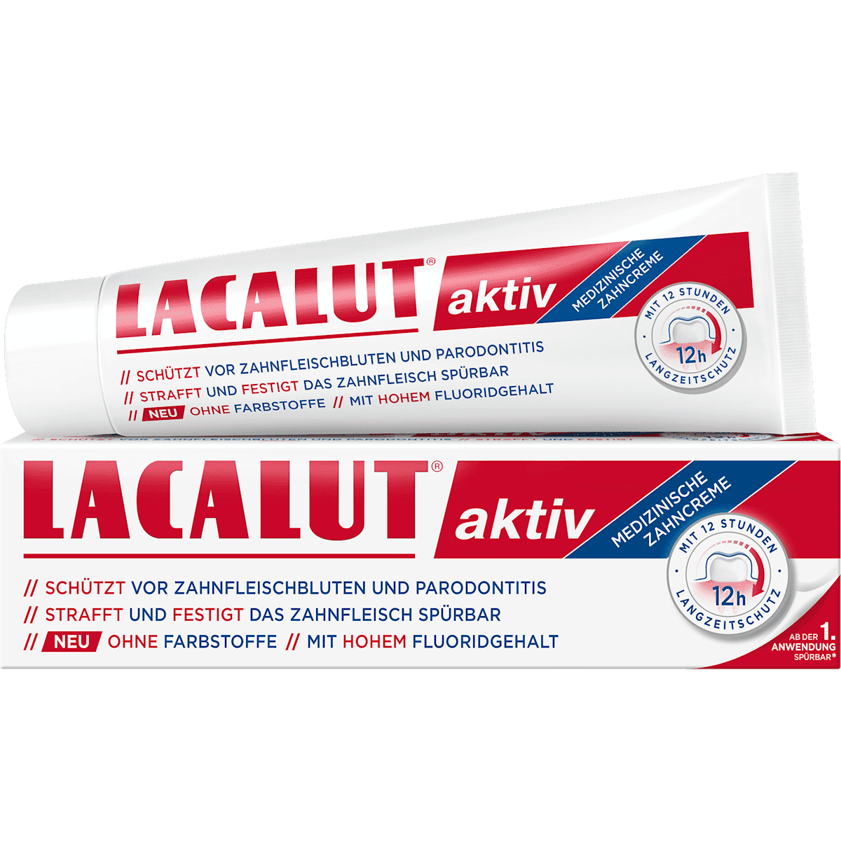Lacalut Dentifrice aktiv, 100 ml — منتج ألماني أصلي في المغرب