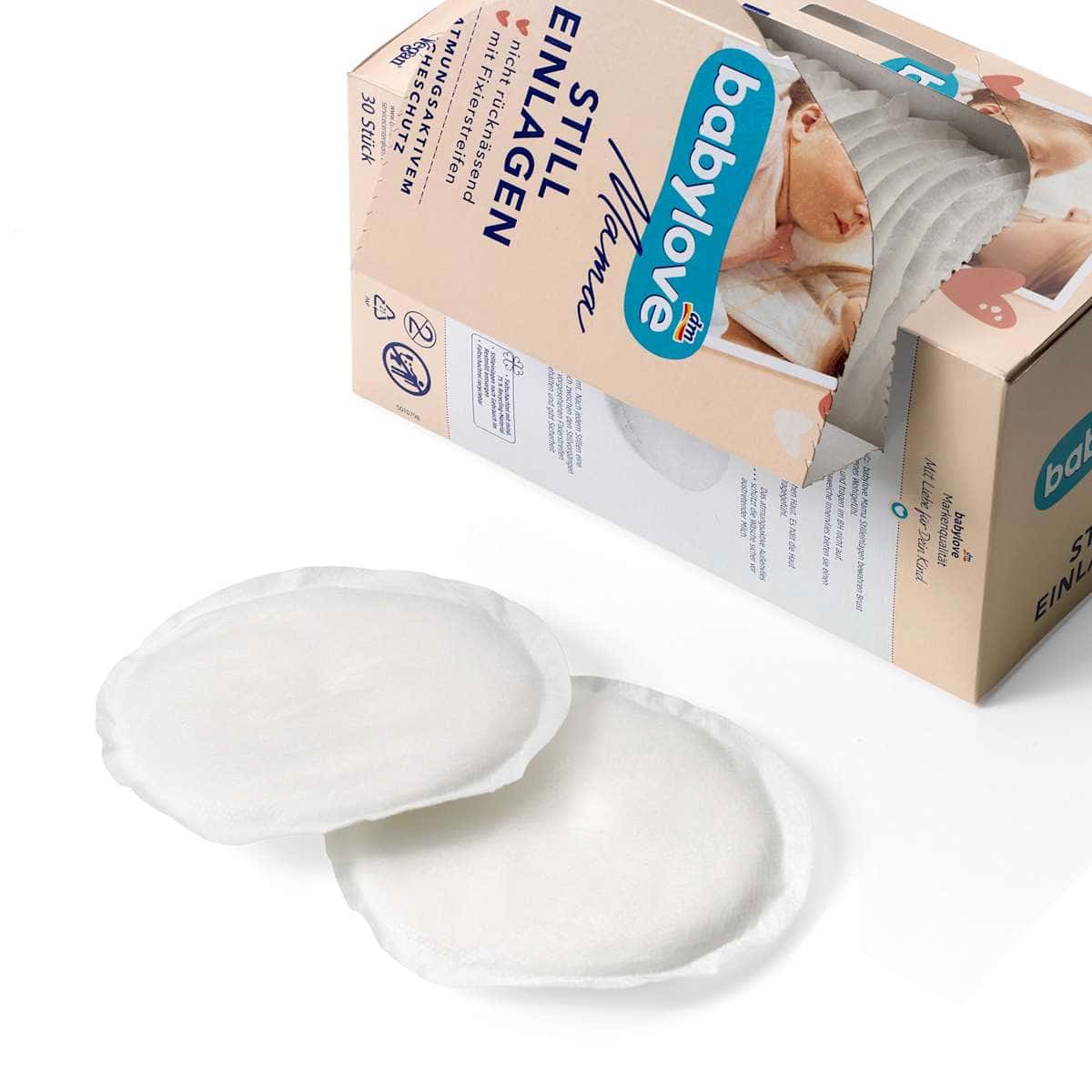 babylove Mama Stilleinlagen blanc, 30 pièces (babylove Mama Stilleinlagen weiß, 30 St) — produit allemand authentique au Maroc