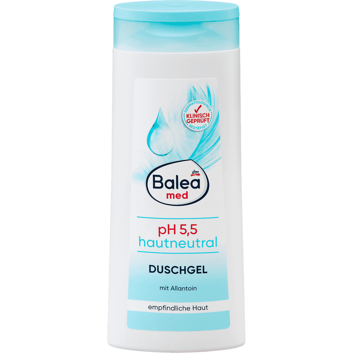 Balea med Gel douche pH 5,5 neutre pour la peau avec Allantoin, 300 ml — produit allemand authentique au Maroc