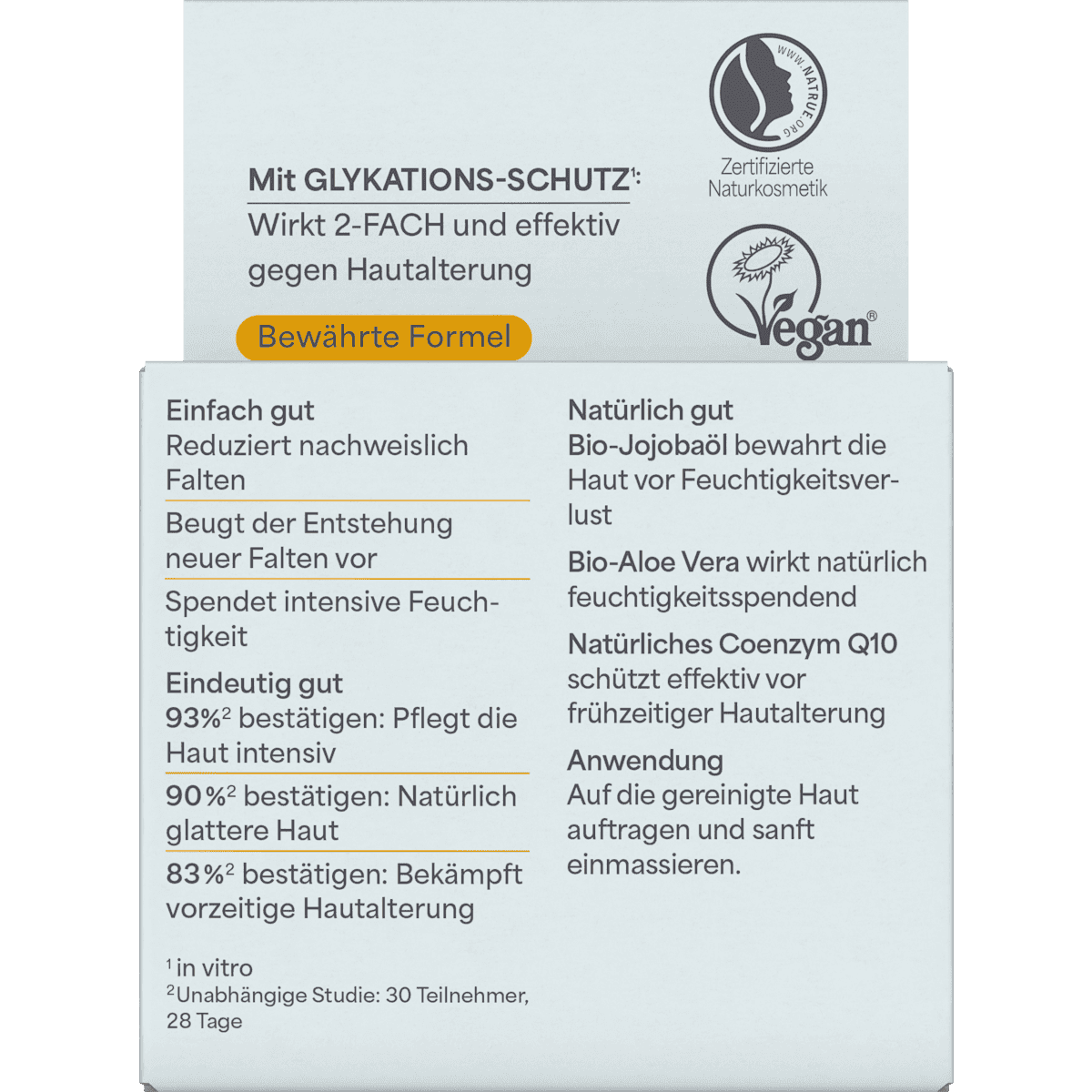lavera NATURKOSMETIK anti-rides crème hydratante Q10 Basis Sensitiv, 50 ml (lavera NATURKOSMETIK Anti Falten Feuchtigkeitscreme Q10 Basis Sensitiv, 50 ml) — منتج ألماني أصلي في المغرب