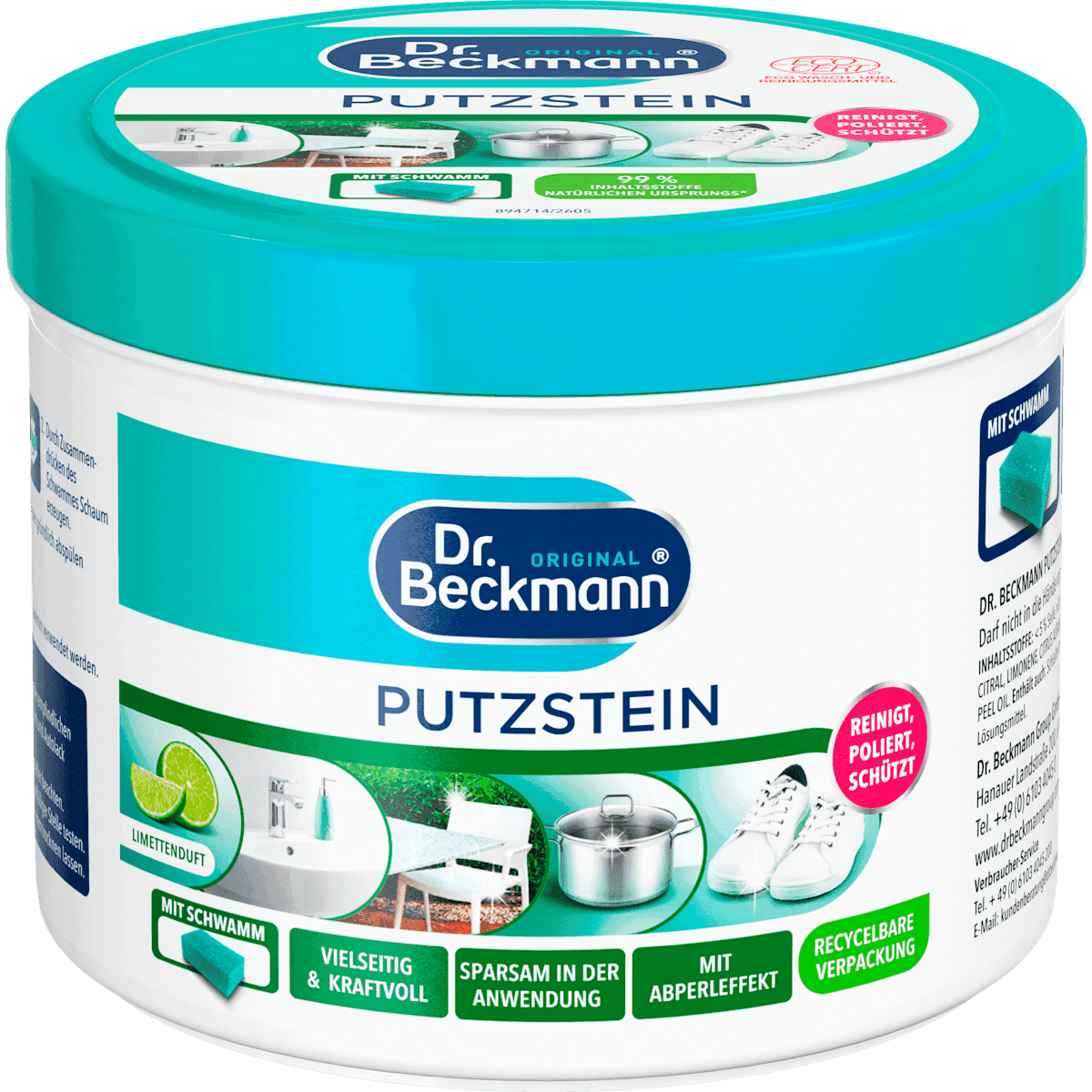 Dr. Beckmann Pierre cleaning surfaces, 550 g — authentic German product in Morocco