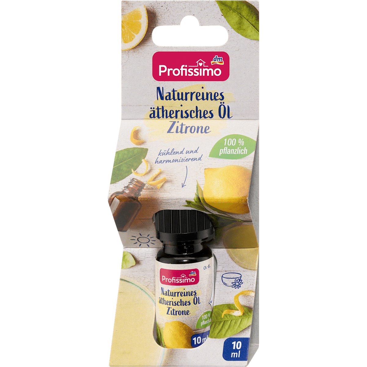 Profissimo Huile essentielle citron, 10 ml (Profissimo Ätherisches Öl Zitrone, 10 ml) — produit allemand authentique au Maroc