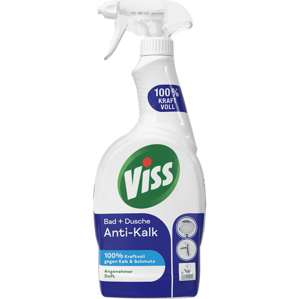 Viss Nettoyant salle de bain Force & Brillance, 750 ml (Viss Badreiniger Kraft & Glanz, 750 ml) — produit allemand authentique au Maroc