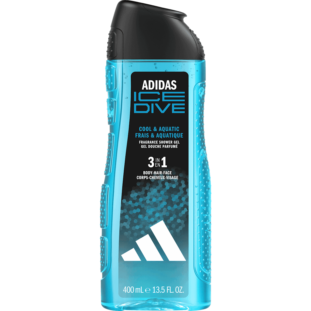adidas Gel douche Men Ice Dive 3in1, 400 ml — منتج ألماني أصلي في المغرب