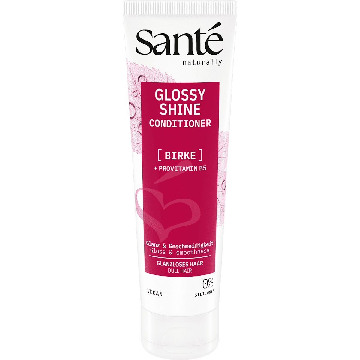 Santé naturally. Conditioner Glossy Shine, 150 ml — منتج ألماني أصلي في المغرب