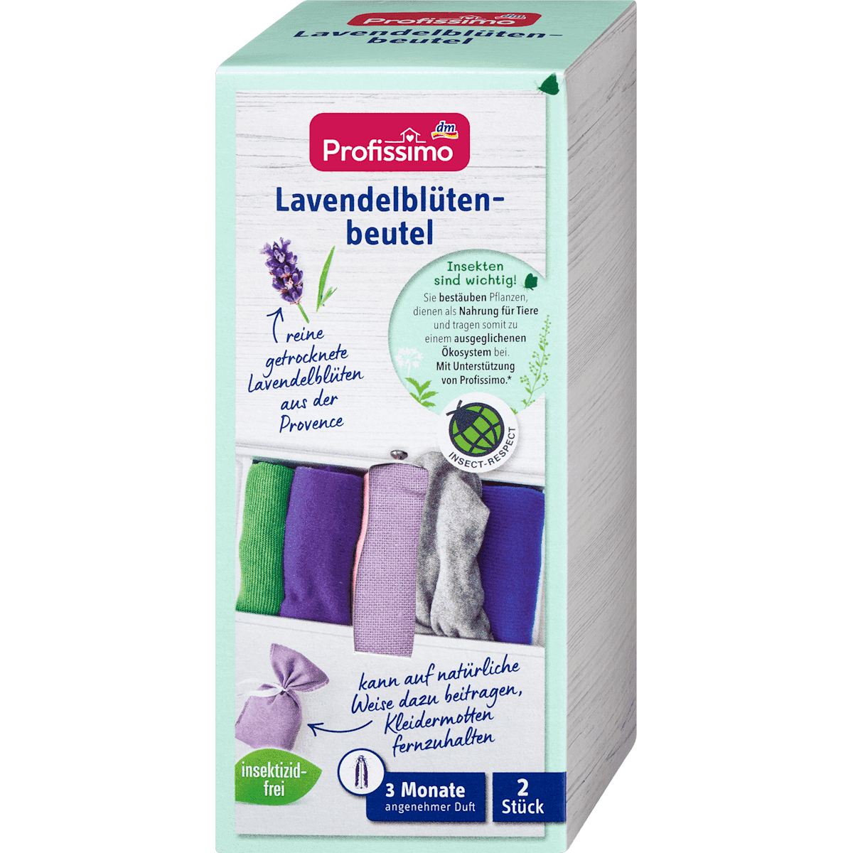 Profissimo Sachets lavender, 2 pcs (Profissimo Lavendelsäckchen, 2 St) — authentic German product in Morocco