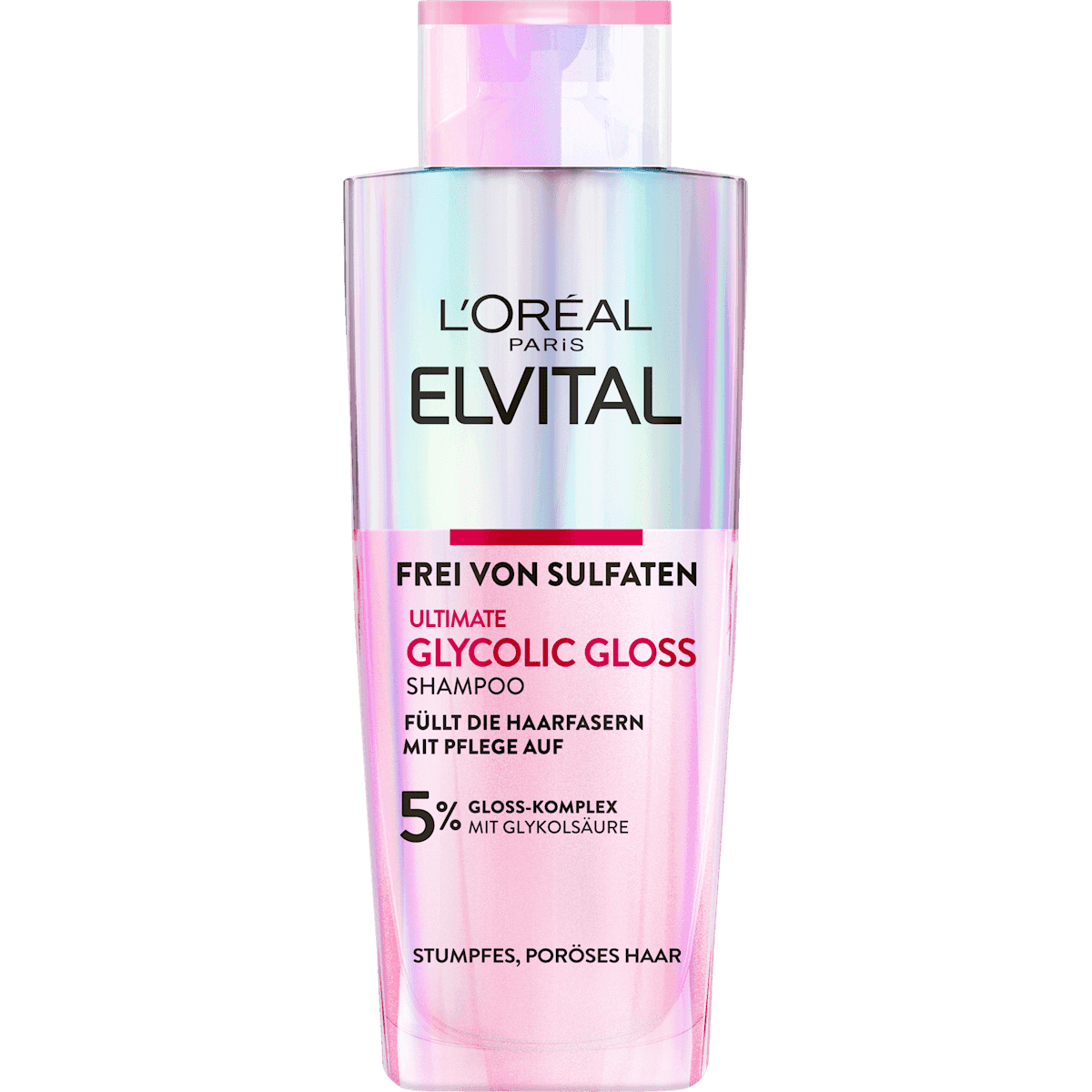 L'ORÉAL PARiS ELVITAL Shampoo Glycolic Gloss, 200 ml — authentic German product in Morocco