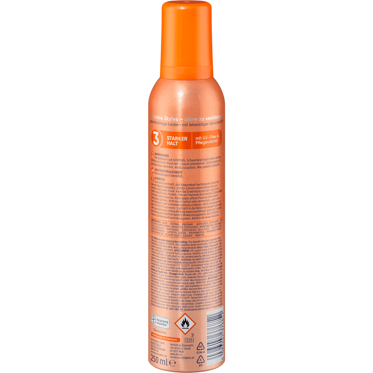 Balea Mousse coiffante boucles Styling, 250 ml (Balea Schaumfestiger Locken Styling, 250 ml) — منتج ألماني أصلي في المغرب