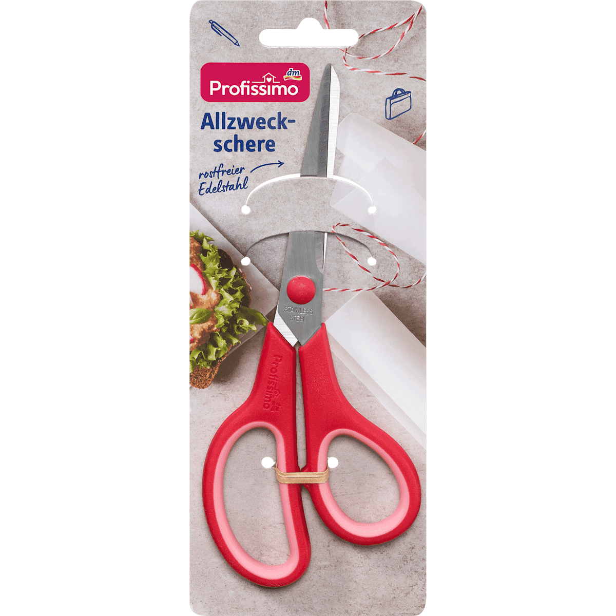 Profissimo Scissors multi-usages, 1 pc (Profissimo Allzweckschere, 1 St) — authentic German product in Morocco