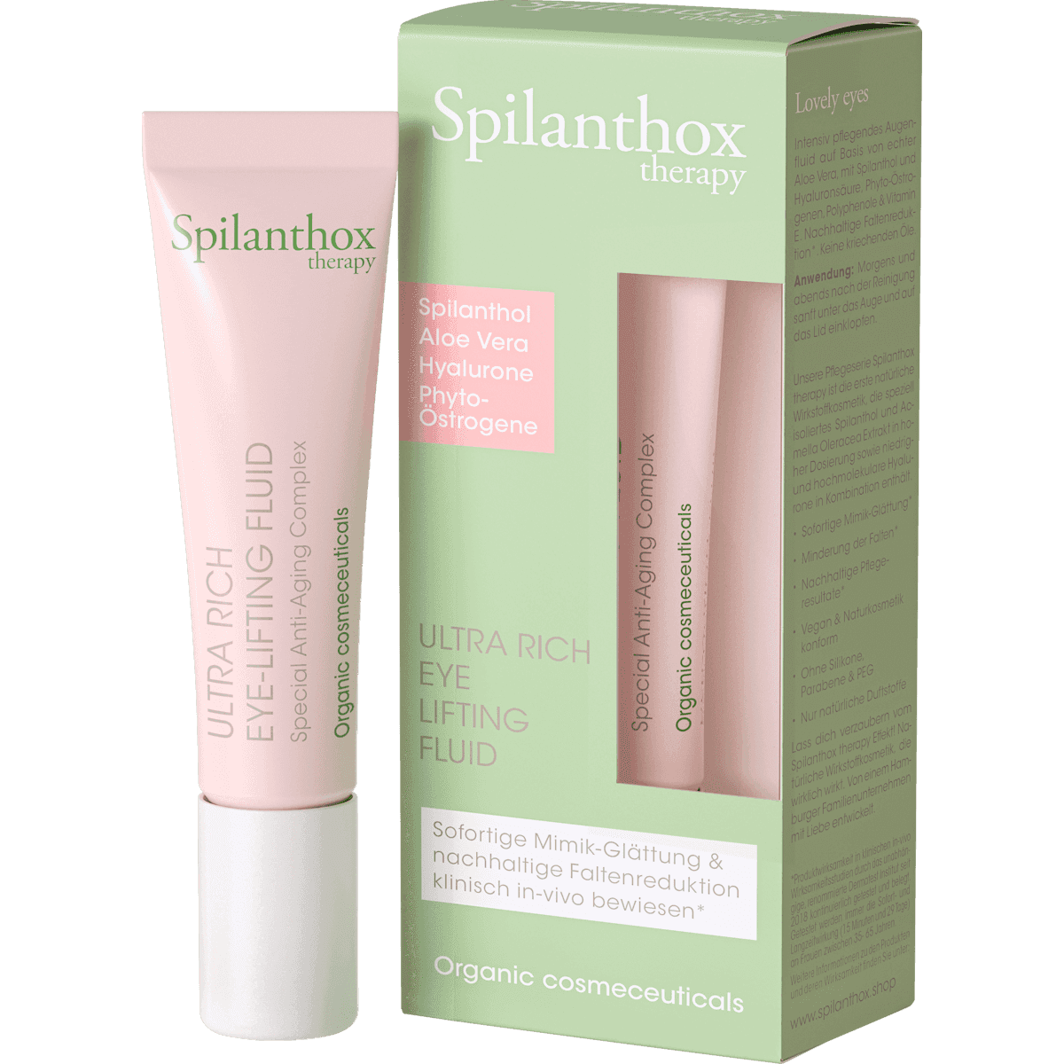 Spilanthox therapy crème contour des yeux Ultra Rich Lifting Fluid, 15 ml — منتج ألماني أصلي في المغرب