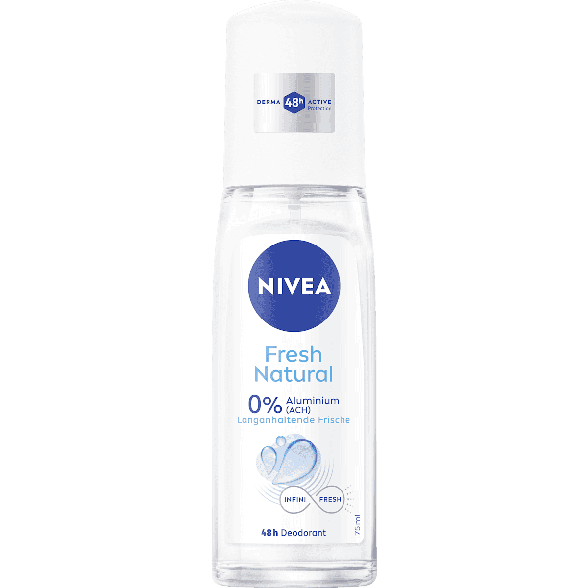 NIVEA vaporisateur Fresh Natural, 75 ml — produit allemand authentique au Maroc