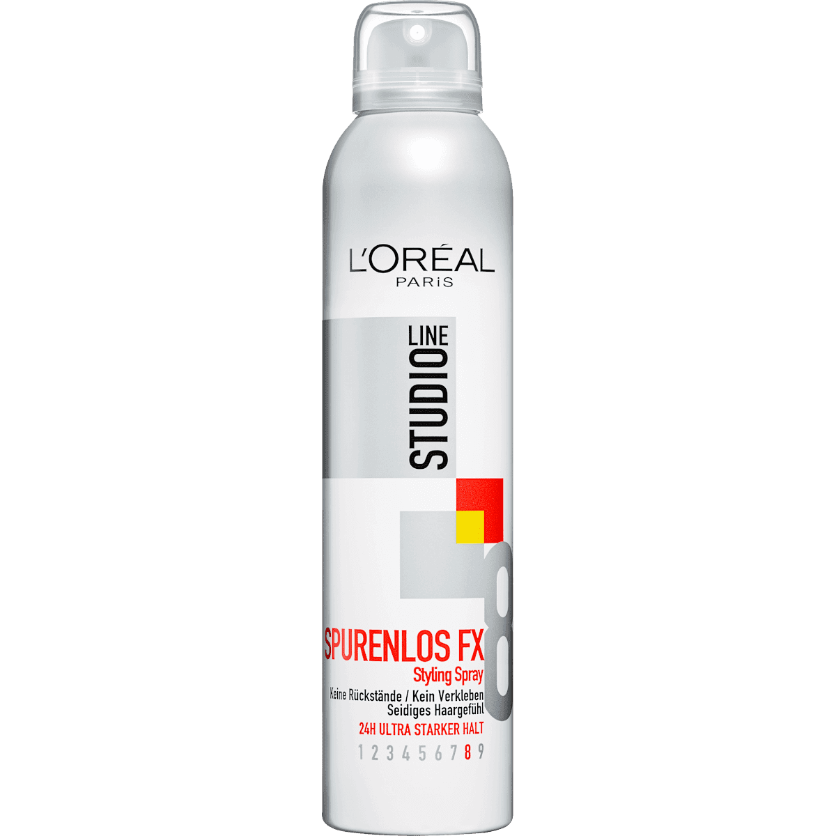 L'ORÉAL PARiS STUDIO LINE Laque Spurenlos FX, fixation ultra forte, 250 ml — produit allemand authentique au Maroc