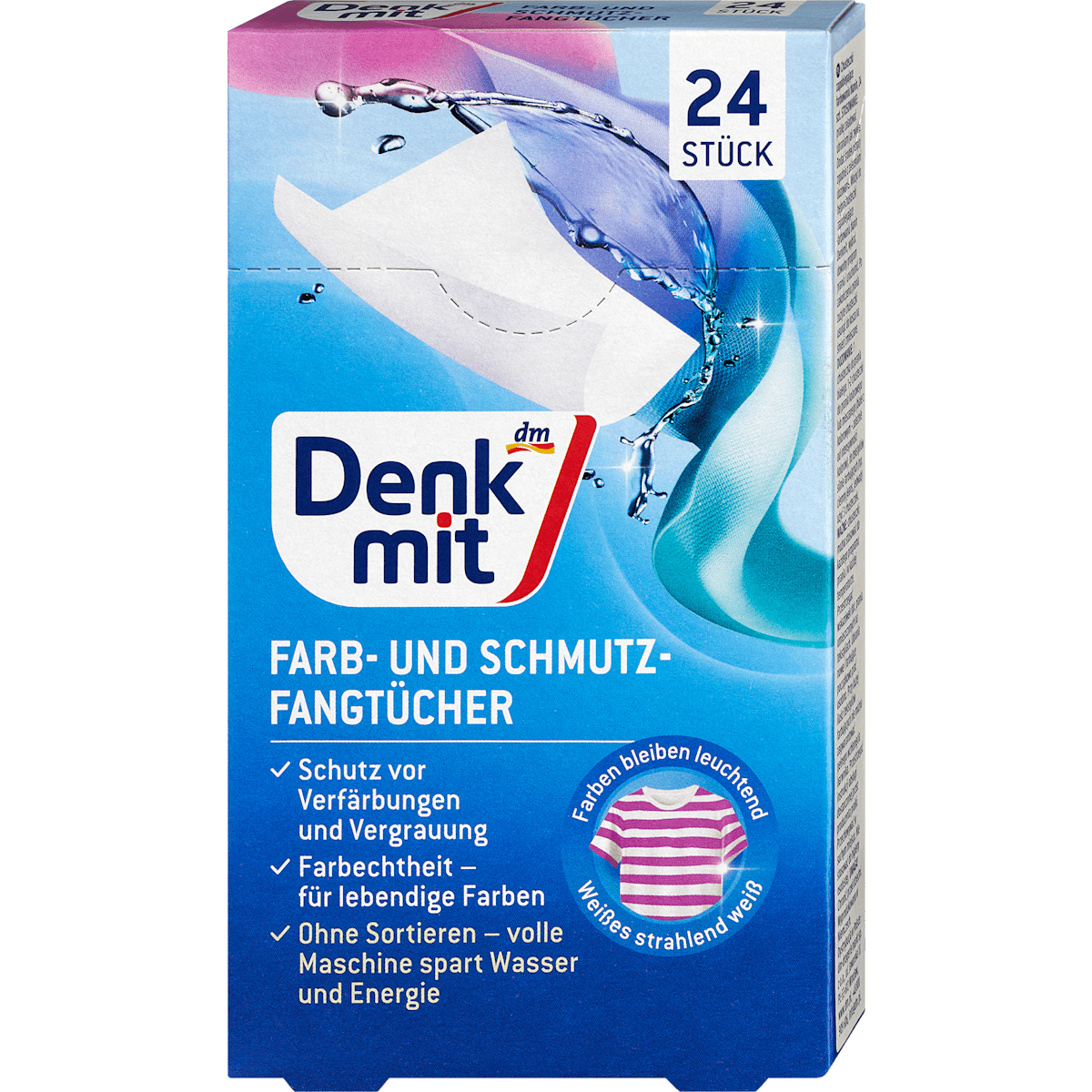 Denkmit Farb & Schmutzfangtücher, 24 pcs — authentic German product in Morocco
