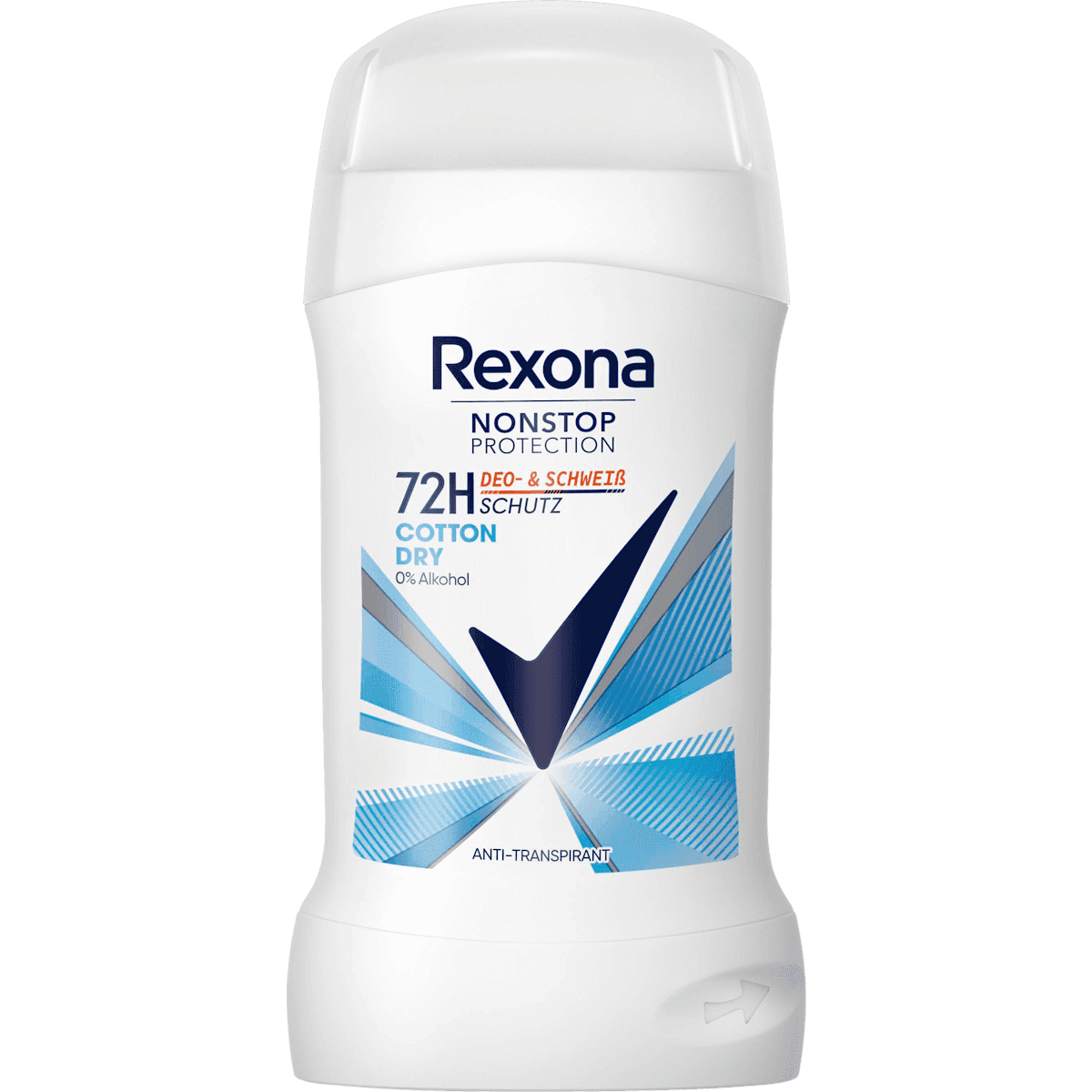 Rexona antiperspirant Deodorant stick Nonstop Protection Cotton Dry, 50 ml (Rexona Antitranspirant Deostick Nonstop Protection Cotton Dry, 50 ml) — authentic German product in Morocco