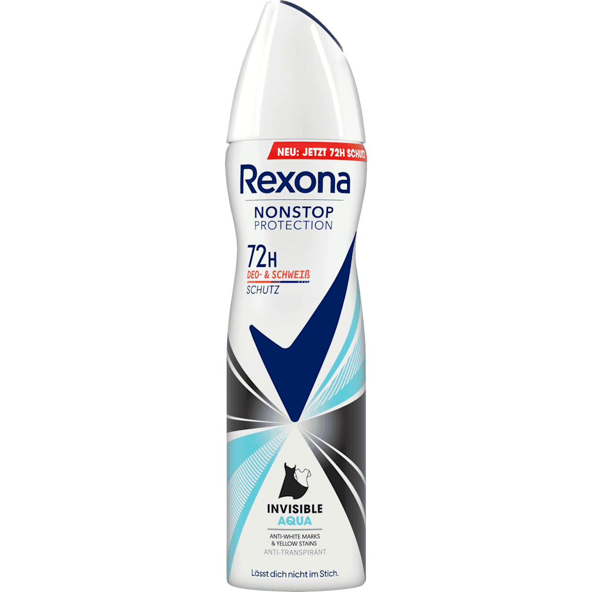 Rexona antiperspirant Deodorant spray Nonstop Protection Invisible Aqua, 150 ml (Rexona Antitranspirant Deospray Nonstop Protection Invisible Aqua, 150 ml) — authentic German product in Morocco