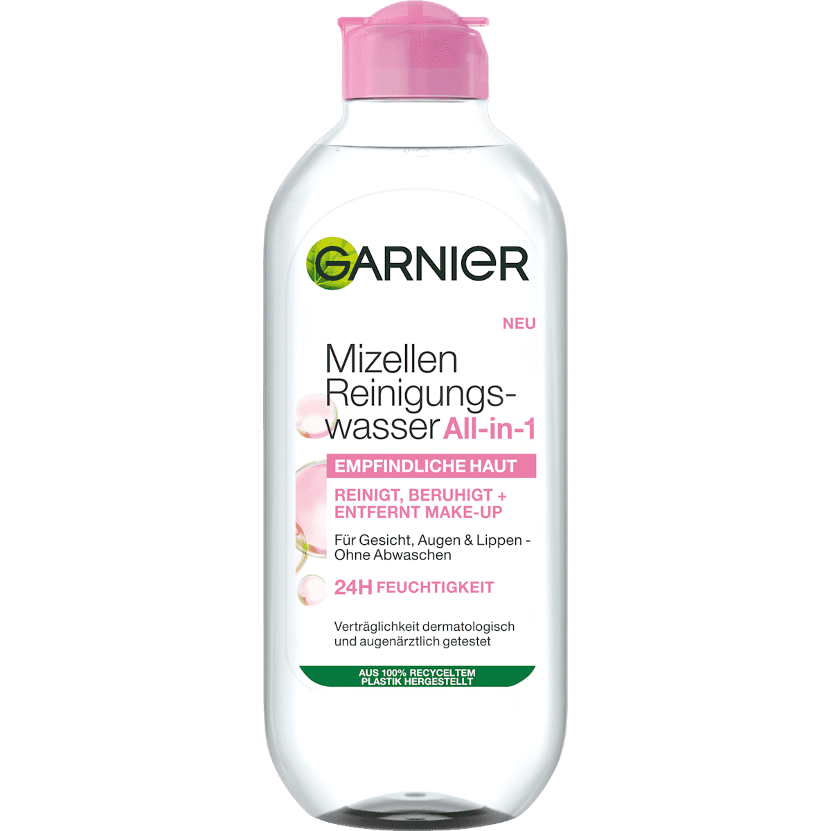 Garnier Skin Active Eau micellaire peaux sensibles All in 1, 400 ml — produit allemand authentique au Maroc