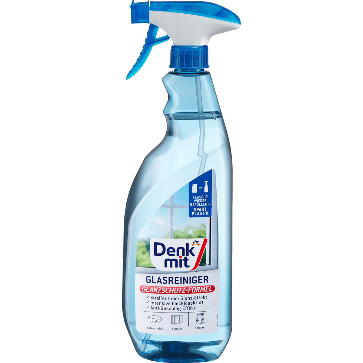 Denkmit Nettoyant vitres avec formule protection brillance, 1 l — منتج ألماني أصلي في المغرب