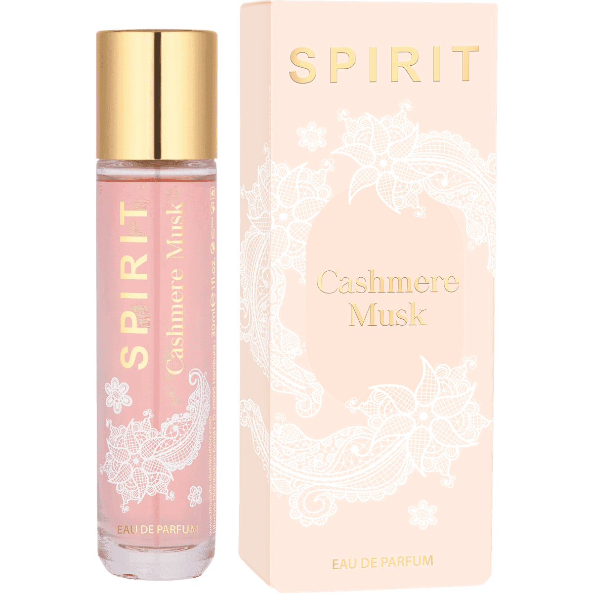 SPIRIT Cashmere Musk Eau de Parfum, 30 ml — produit allemand authentique au Maroc