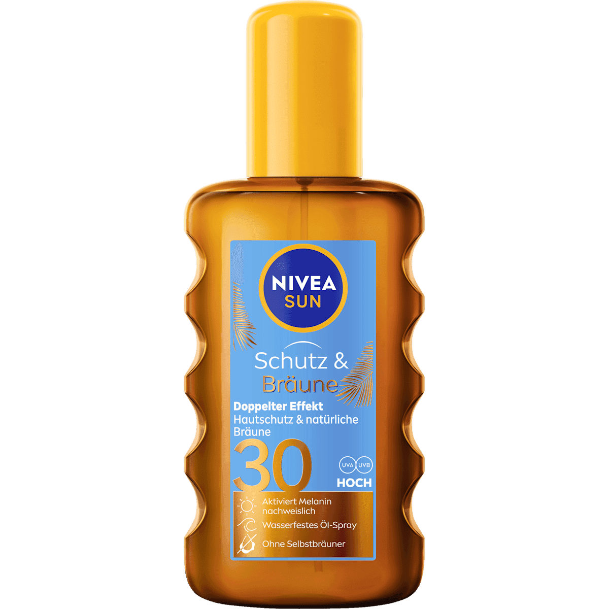 NIVEA SUN sun oil spray Protect & Bronze, LSF 30, 200 ml — authentic German product in Morocco