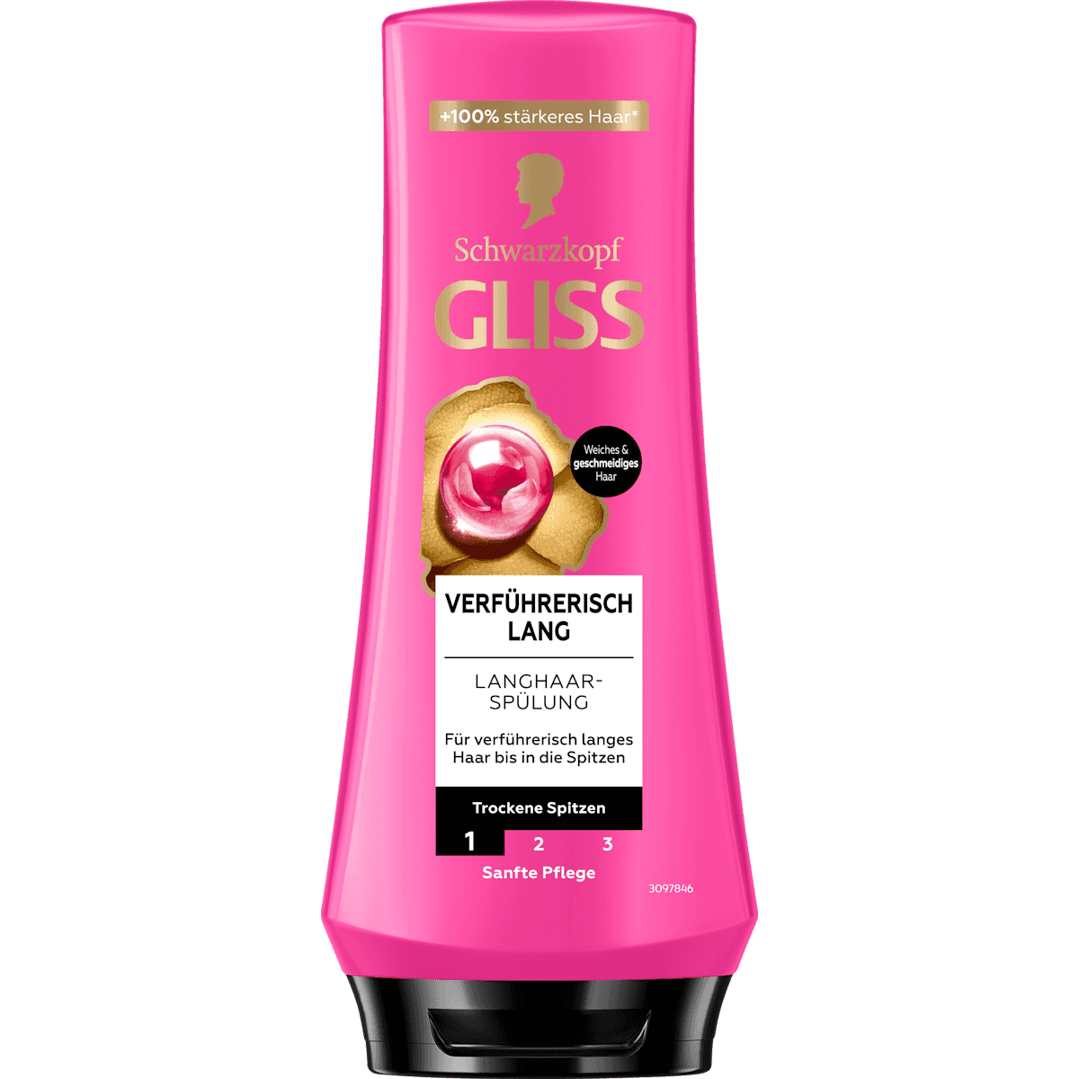 Schwarzkopf GLISS Conditioner Seductive Long, 200 ml — authentic German product in Morocco