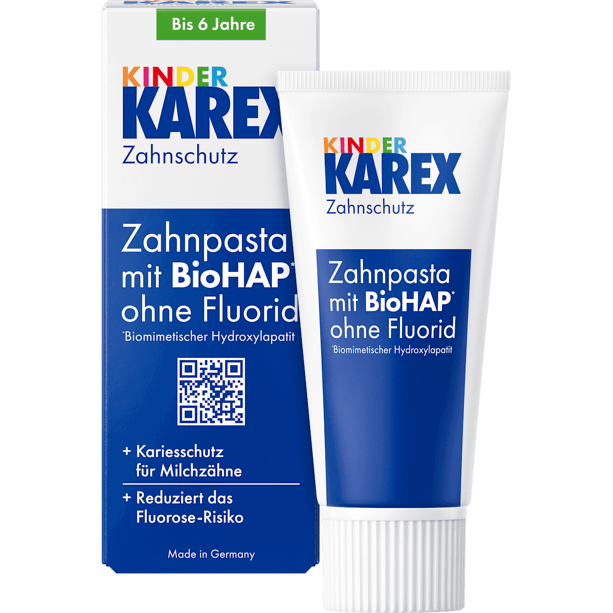 KAREX Dentifrice Enfant, 0-6 ans sans fluor, 50 ml — منتج ألماني أصلي في المغرب