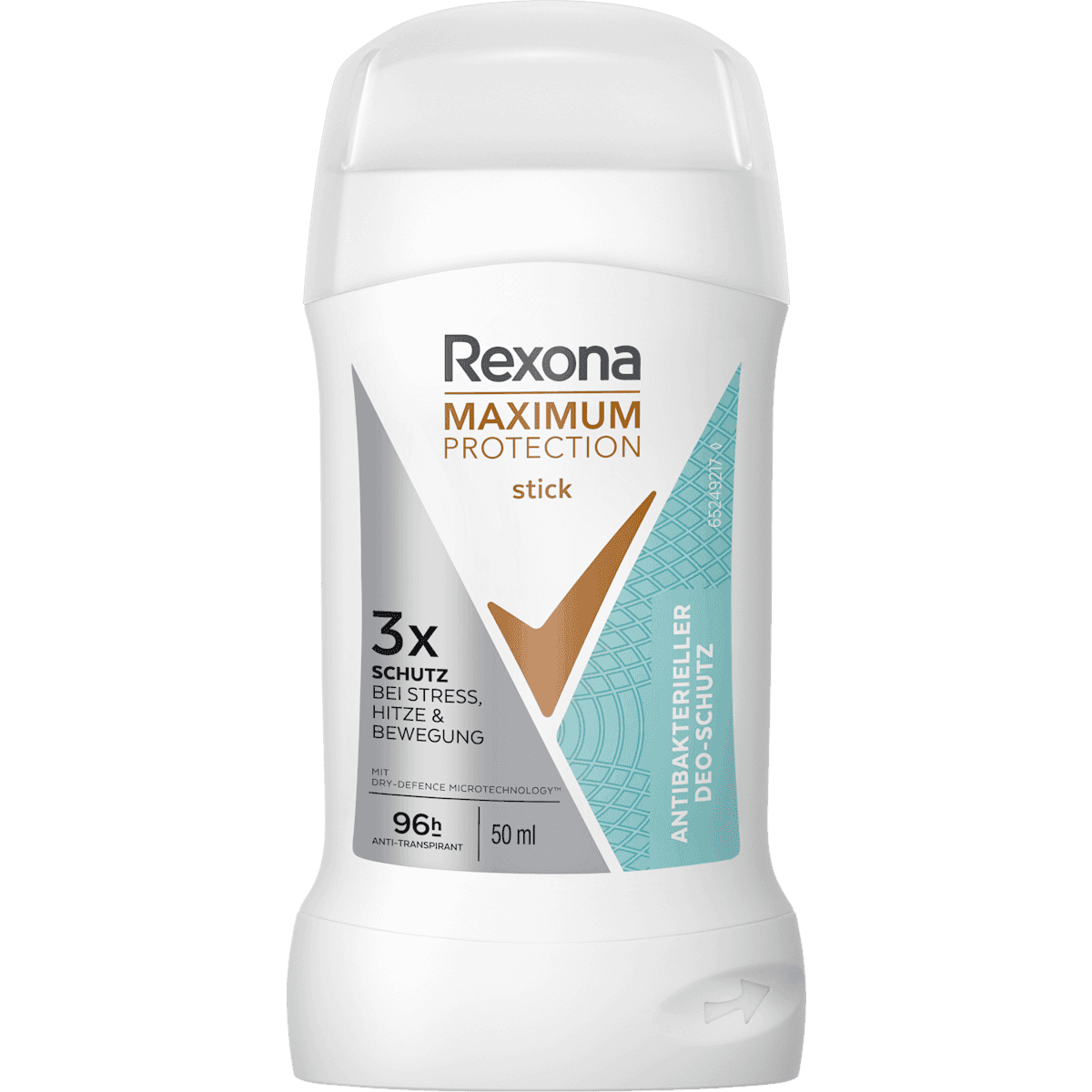 Rexona anti-transpirant Déodorant stick Maximum Protection, 50 ml (Rexona Antitranspirant Deostick Maximum Protection, 50 ml) — produit allemand authentique au Maroc