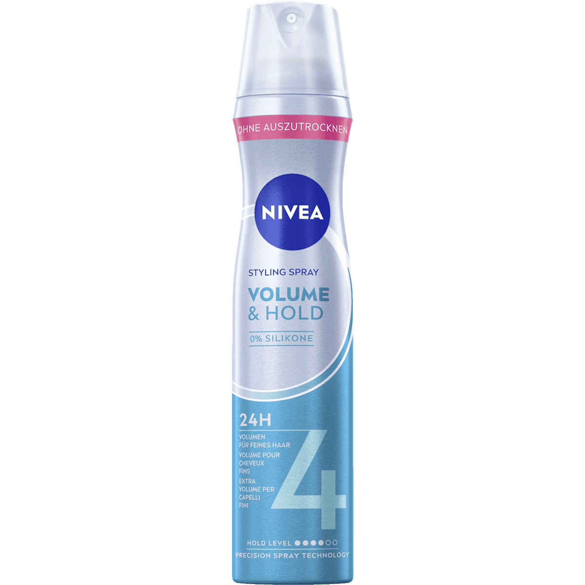 NIVEA Laque Volume & Hold, 250 ml — produit allemand authentique au Maroc