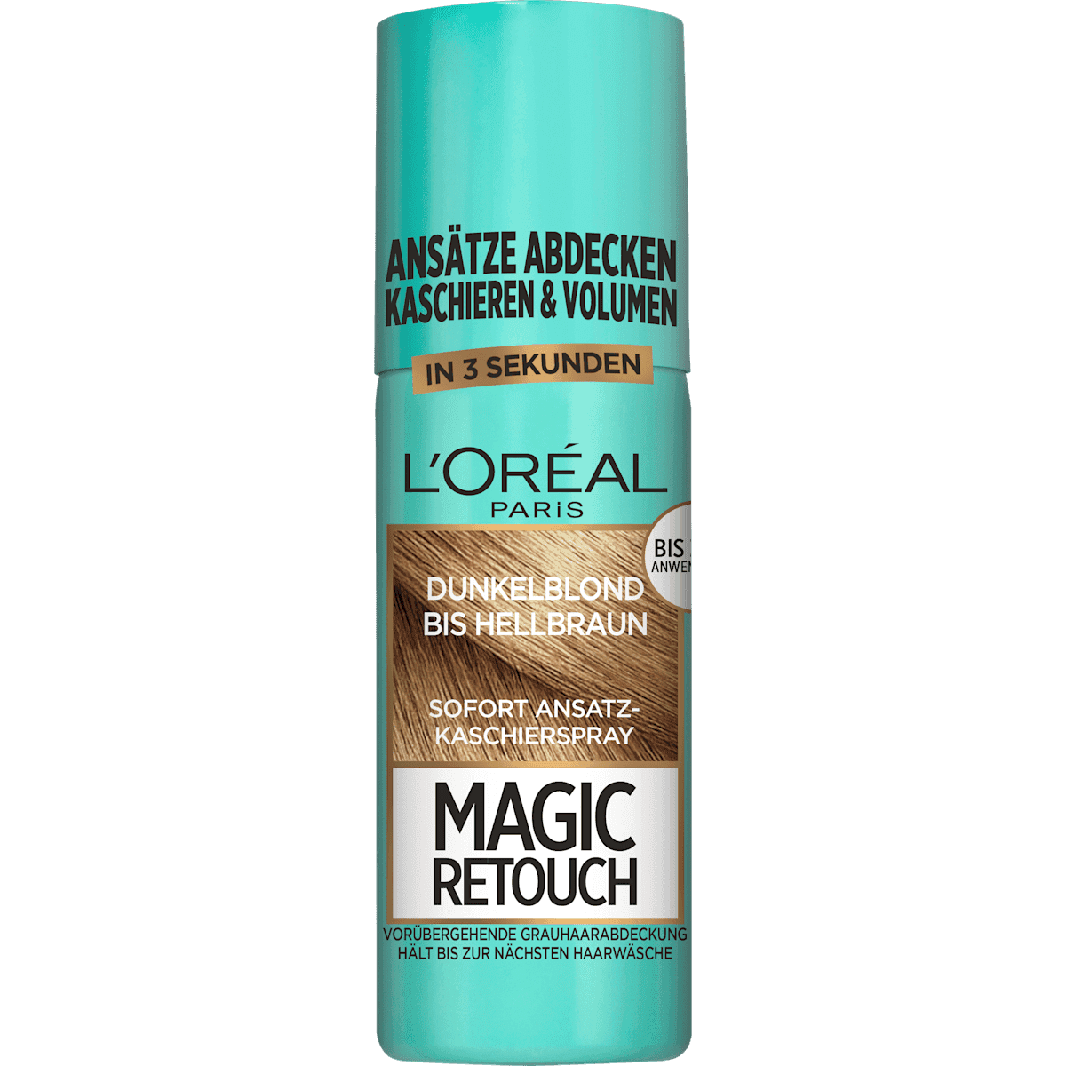 L'ORÉAL PARiS MAGIC RETOUCH Spray retouche racines blond foncé à châtain clair, 75 ml — produit allemand authentique au Maroc