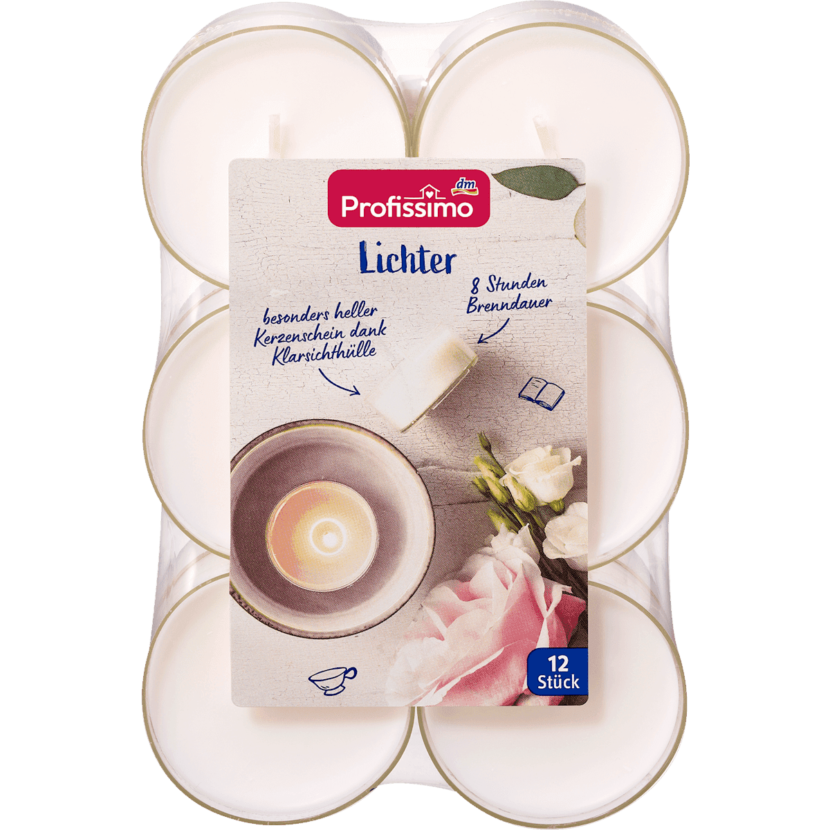Profissimo Lichter 8h Groß Pc, 12 pcs — authentic German product in Morocco