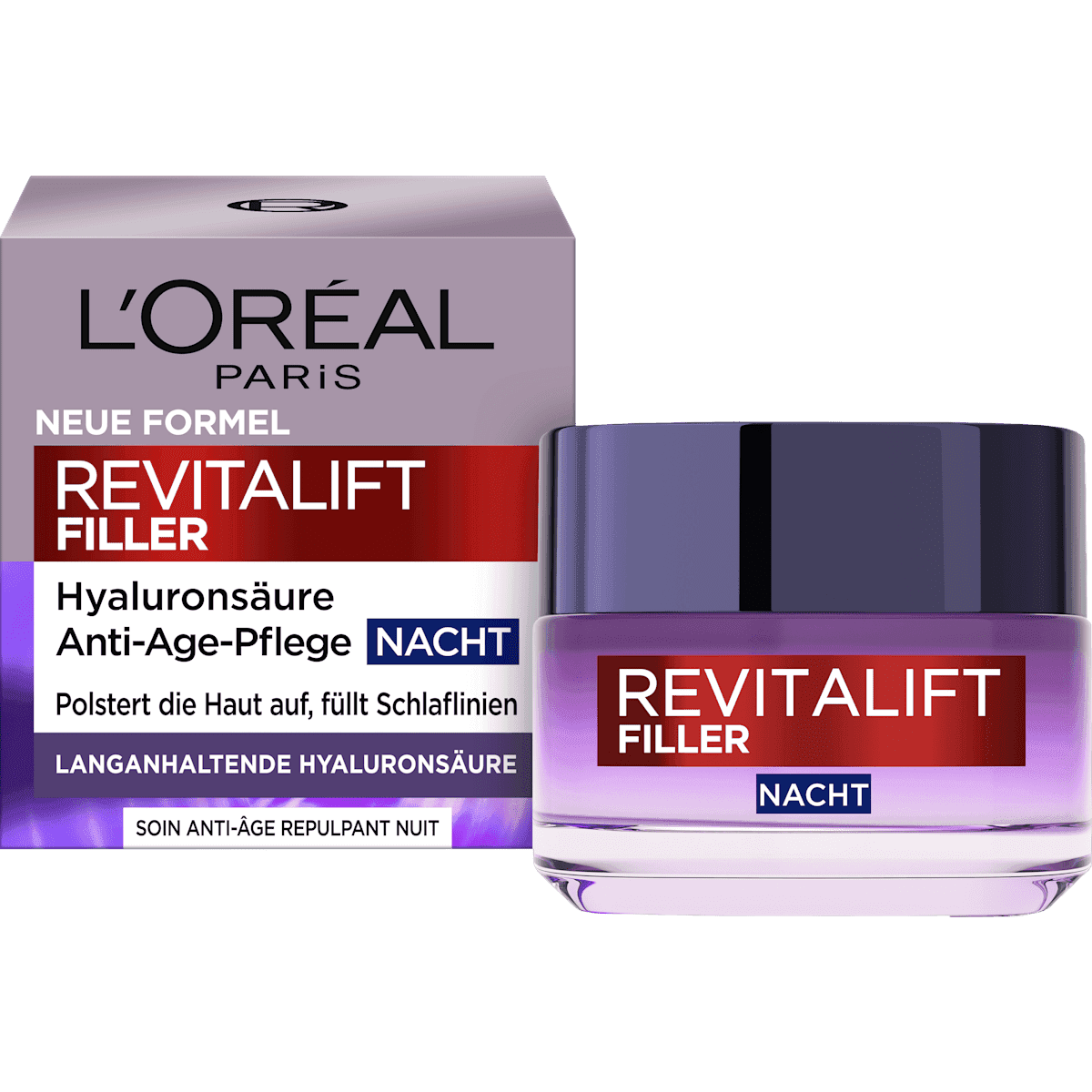 L'ORÉAL PARiS REVITALIFT crème de nuit Revitalift Filler, 50 ml — منتج ألماني أصلي في المغرب