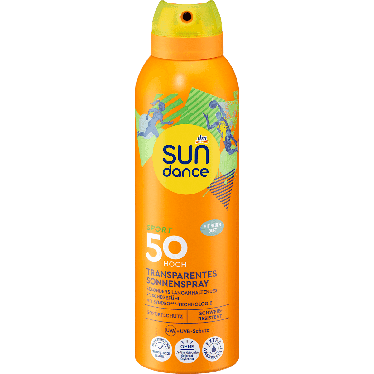 SUNDANCE Spray solaire transparent Sport, LSF 50, 200 ml (SUNDANCE Sonnenspray transparent Sport, LSF 50, 200 ml) — منتج ألماني أصلي في المغرب