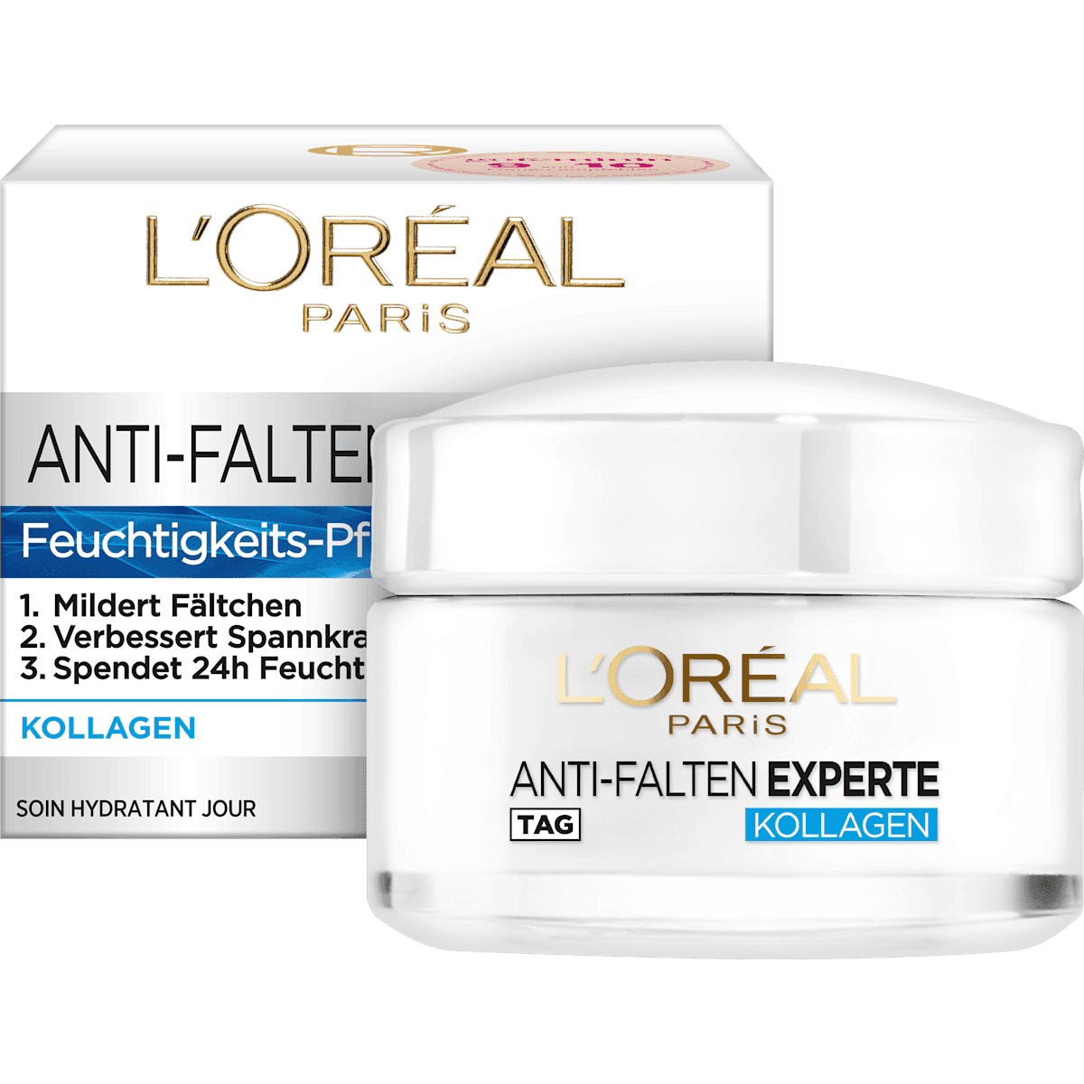 L'ORÉAL PARiS crème visage Expert anti-rides 35+, 50 ml — منتج ألماني أصلي في المغرب