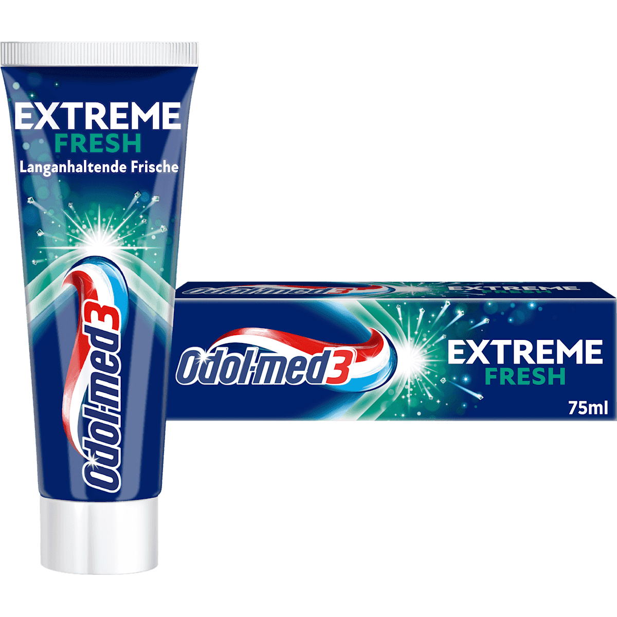 Odol med 3 Dentifrice Extreme Fresh, 75 ml (Odol med 3 Zahnpasta Extreme Fresh, 75 ml) — منتج ألماني أصلي في المغرب