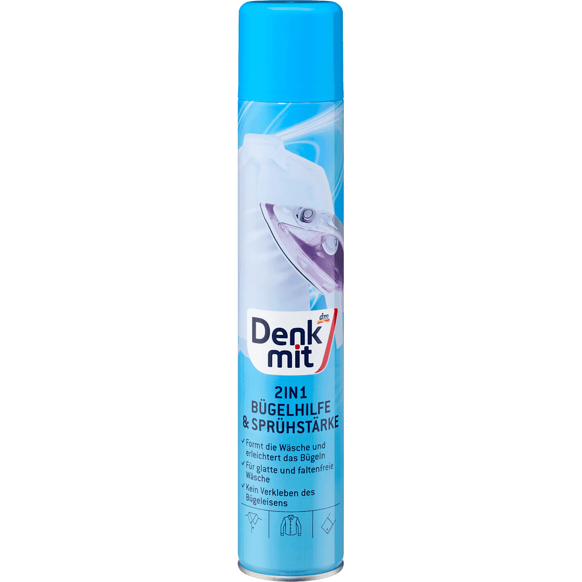 Denkmit Aide au repassage & amidon en spray 2in1, 500 ml — منتج ألماني أصلي في المغرب